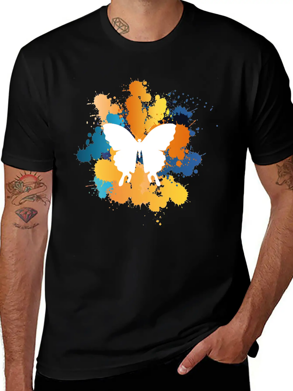 Butterfly Timeless Short Sleeve Tee – Comfy And Minimalist Design