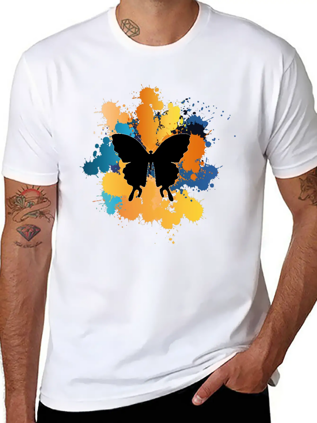 Butterfly Timeless Short Sleeve Tee – Comfy And Minimalist Design