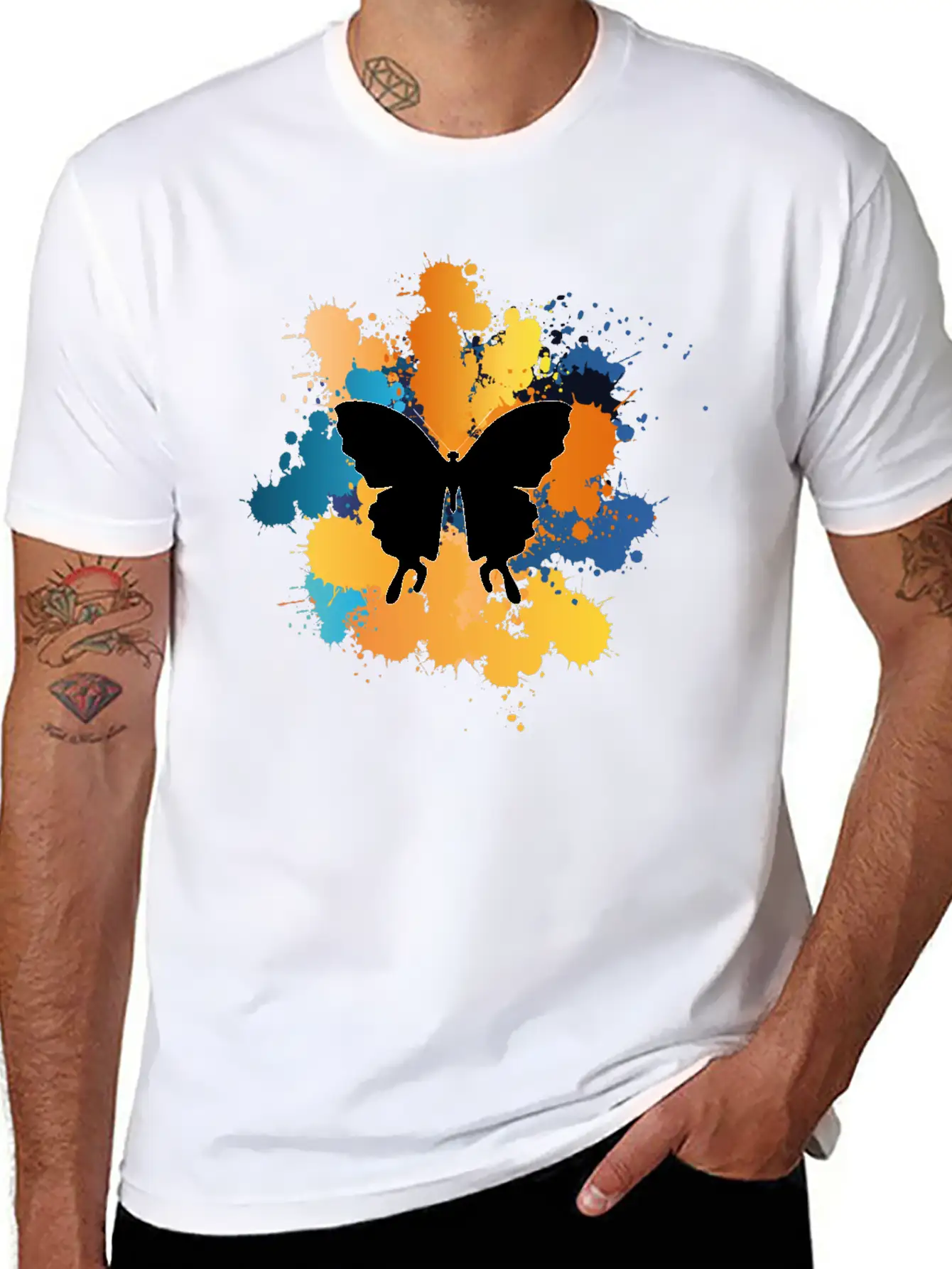 Butterfly Timeless Short Sleeve Tee – Comfy And Minimalist Design