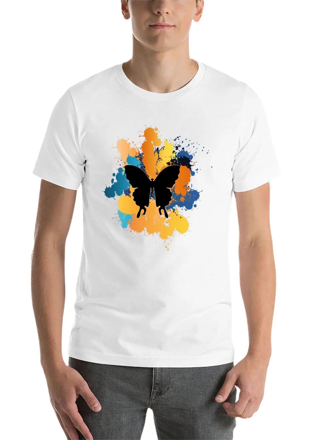 Butterfly Timeless Short Sleeve Tee – Comfy And Minimalist Design