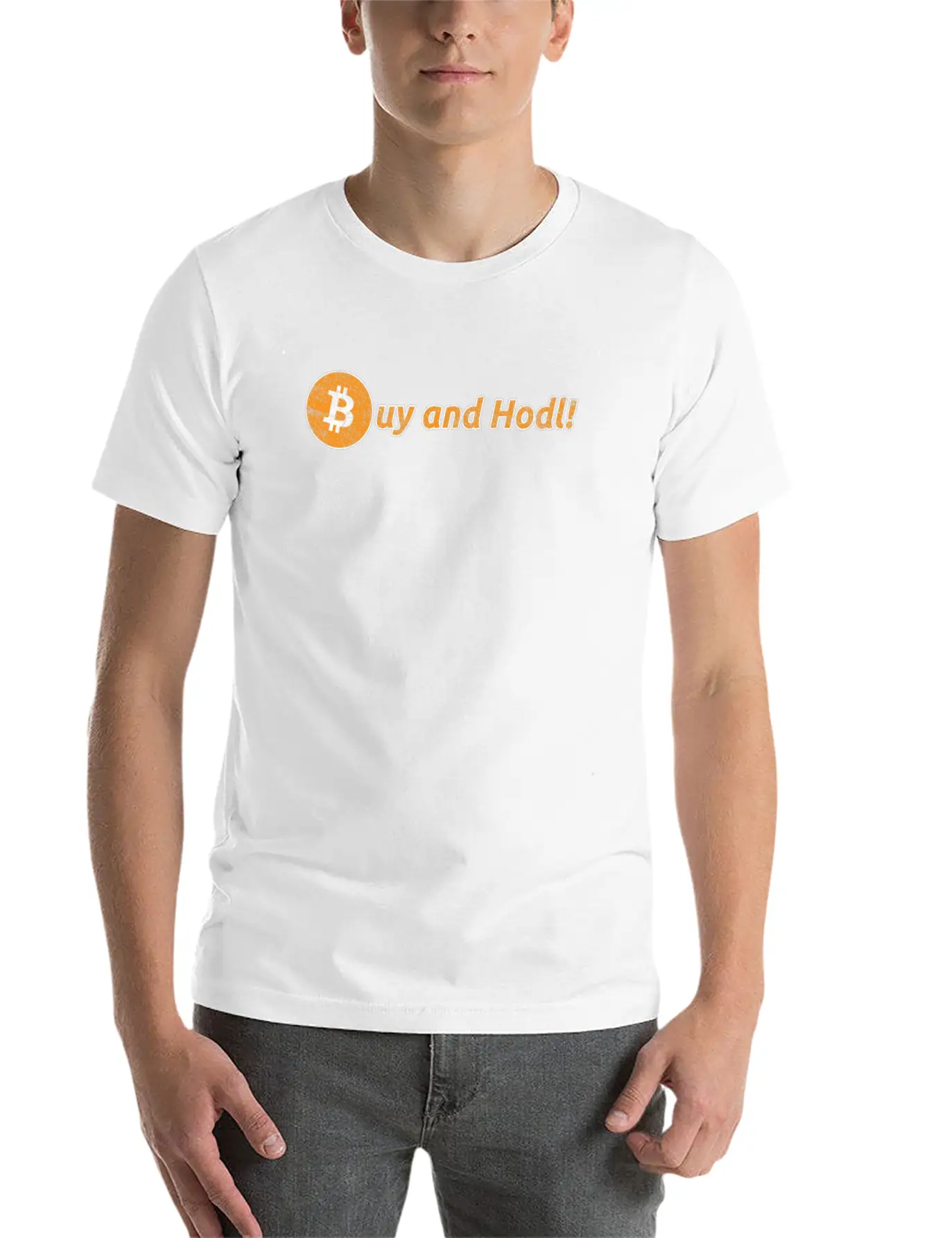Buy And Hodl | Hold Bitcoin & Altcoins Or Crypto Unisex Casual T-Shirt – Clean Design For Daily Comfort