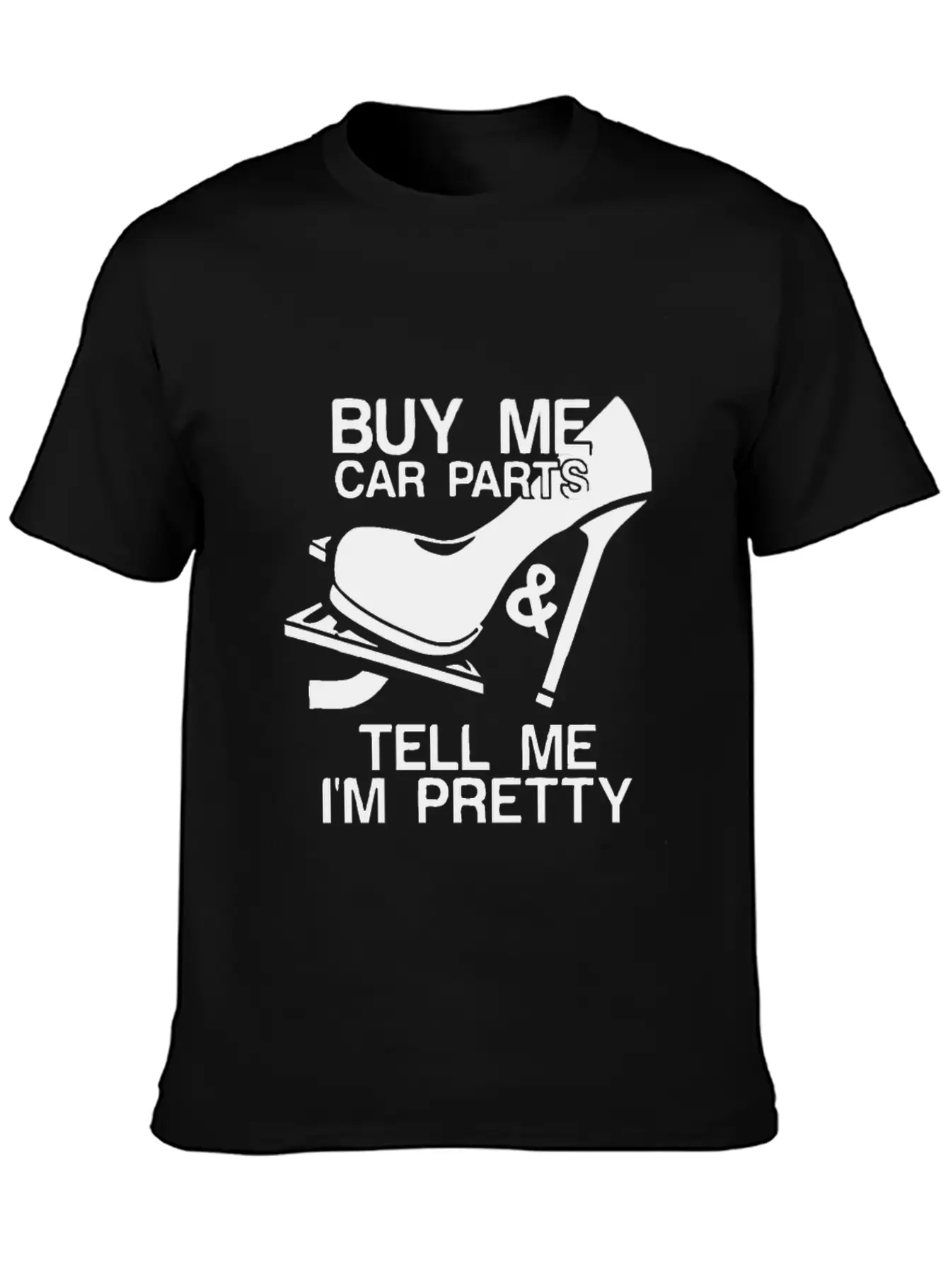 Buy Me Car Parts And Tell Me I'm Pretty Relaxed Everyday Tee – Lightweight And Durable Cotton
