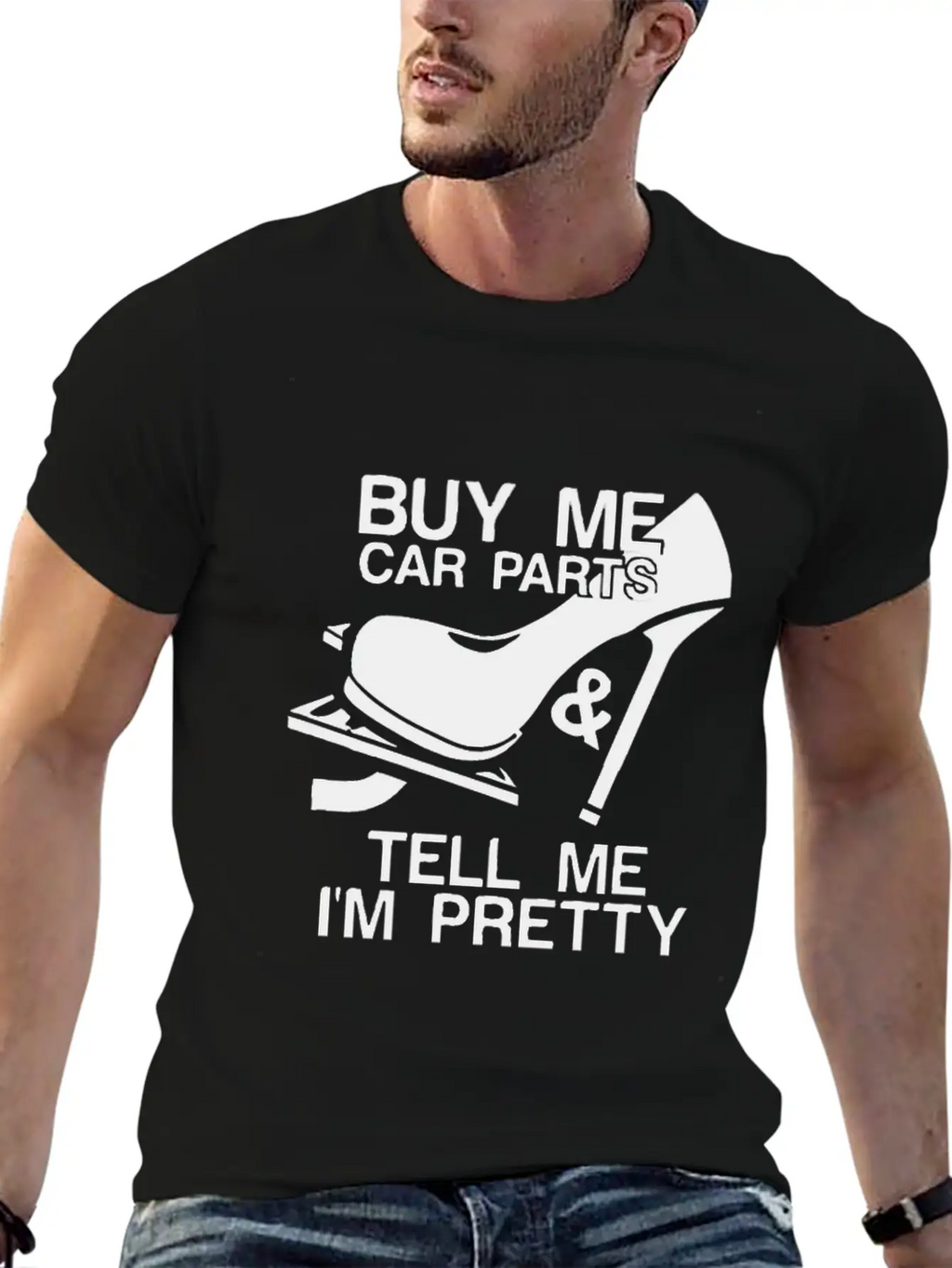 Buy Me Car Parts And Tell Me I'm Pretty Relaxed Everyday Tee – Lightweight And Durable Cotton
