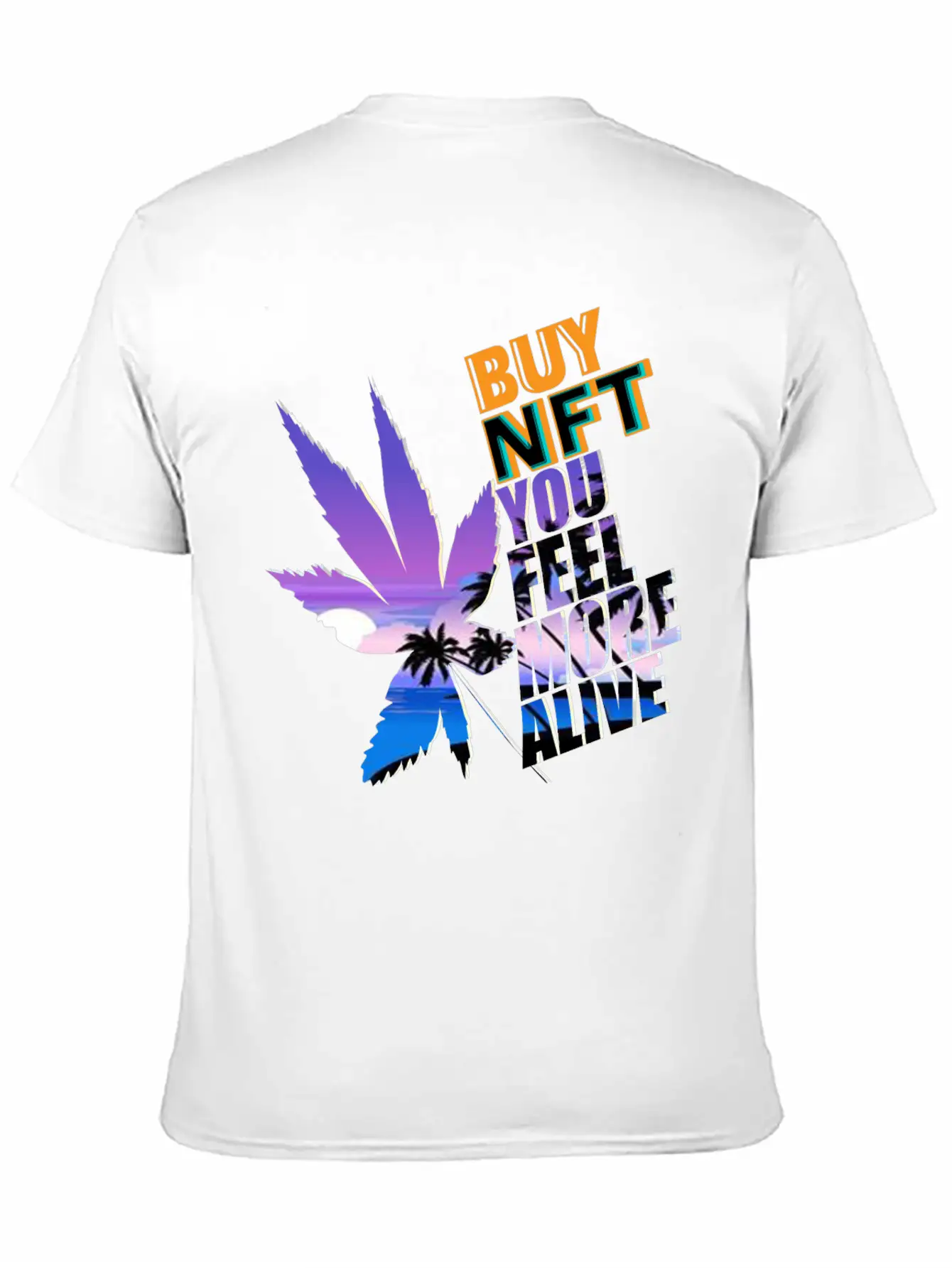 Buy NFT You Feel More Alive Breathable Graphic T-Shirt – Perfect For Casual Days
