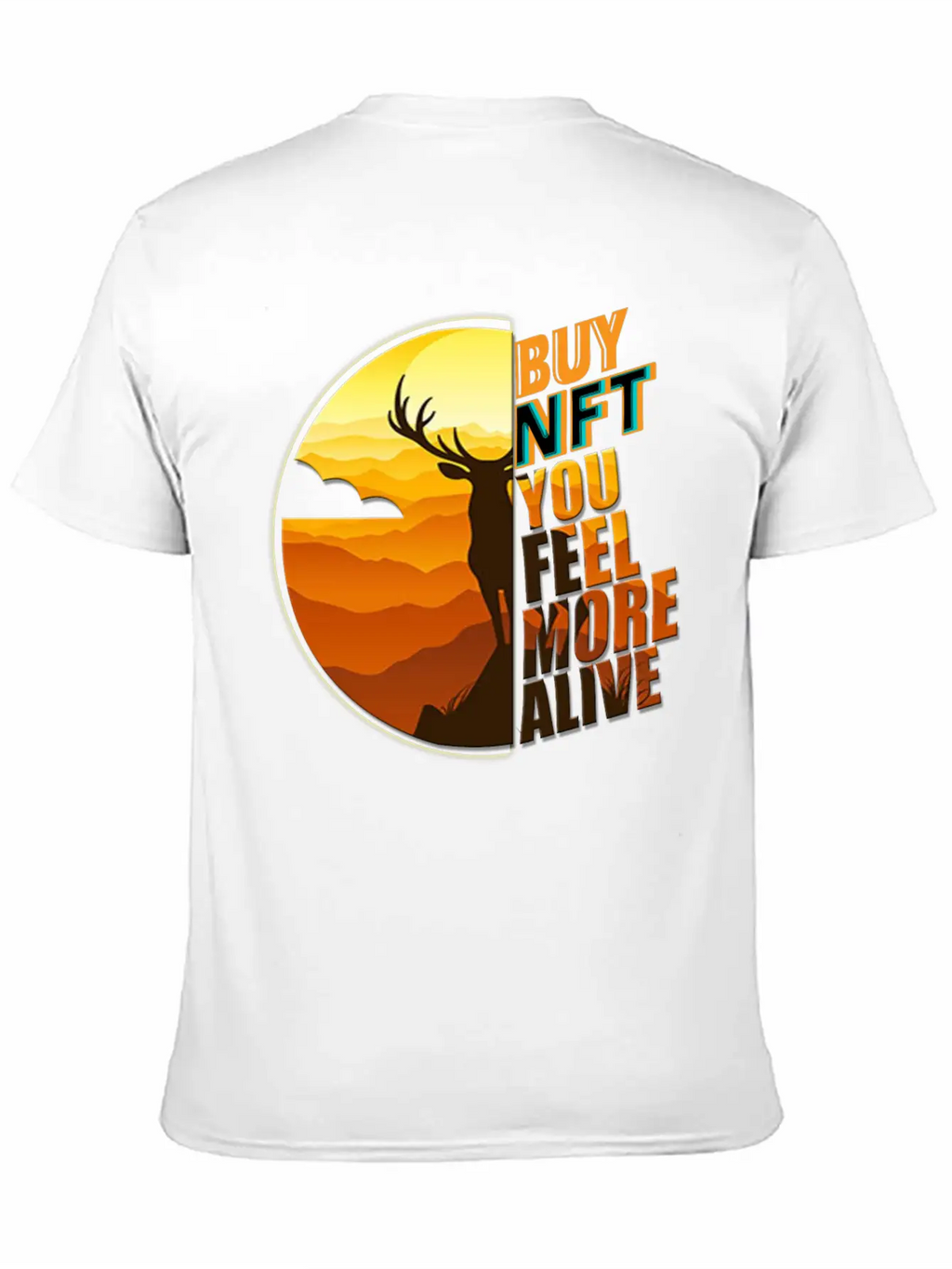 Buy NFT You Feel More Alive Unisex Casual T-Shirt – Clean Design For Daily Comfort