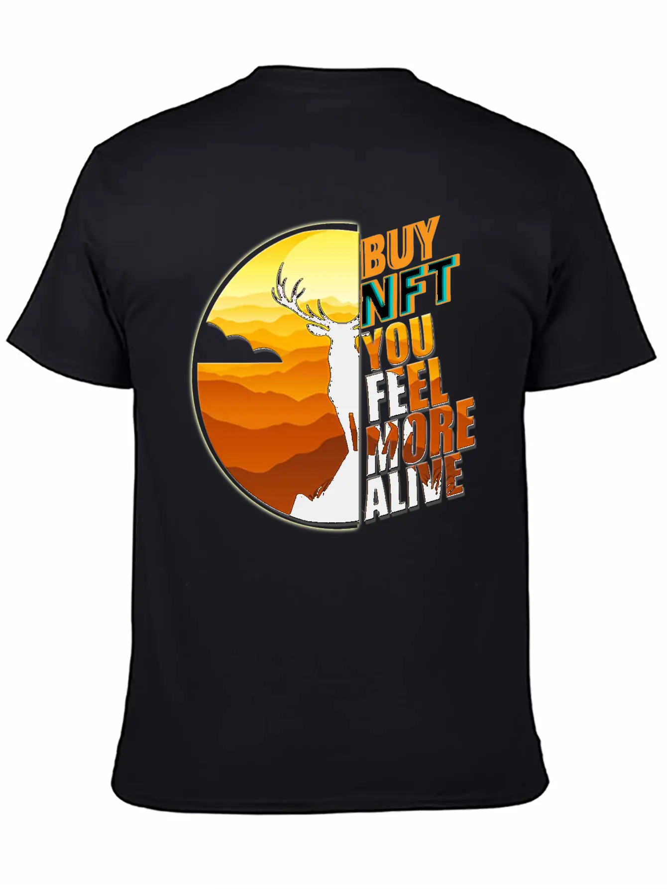 Buy NFT You Feel More Alive Unisex Casual T-Shirt – Clean Design For Daily Comfort