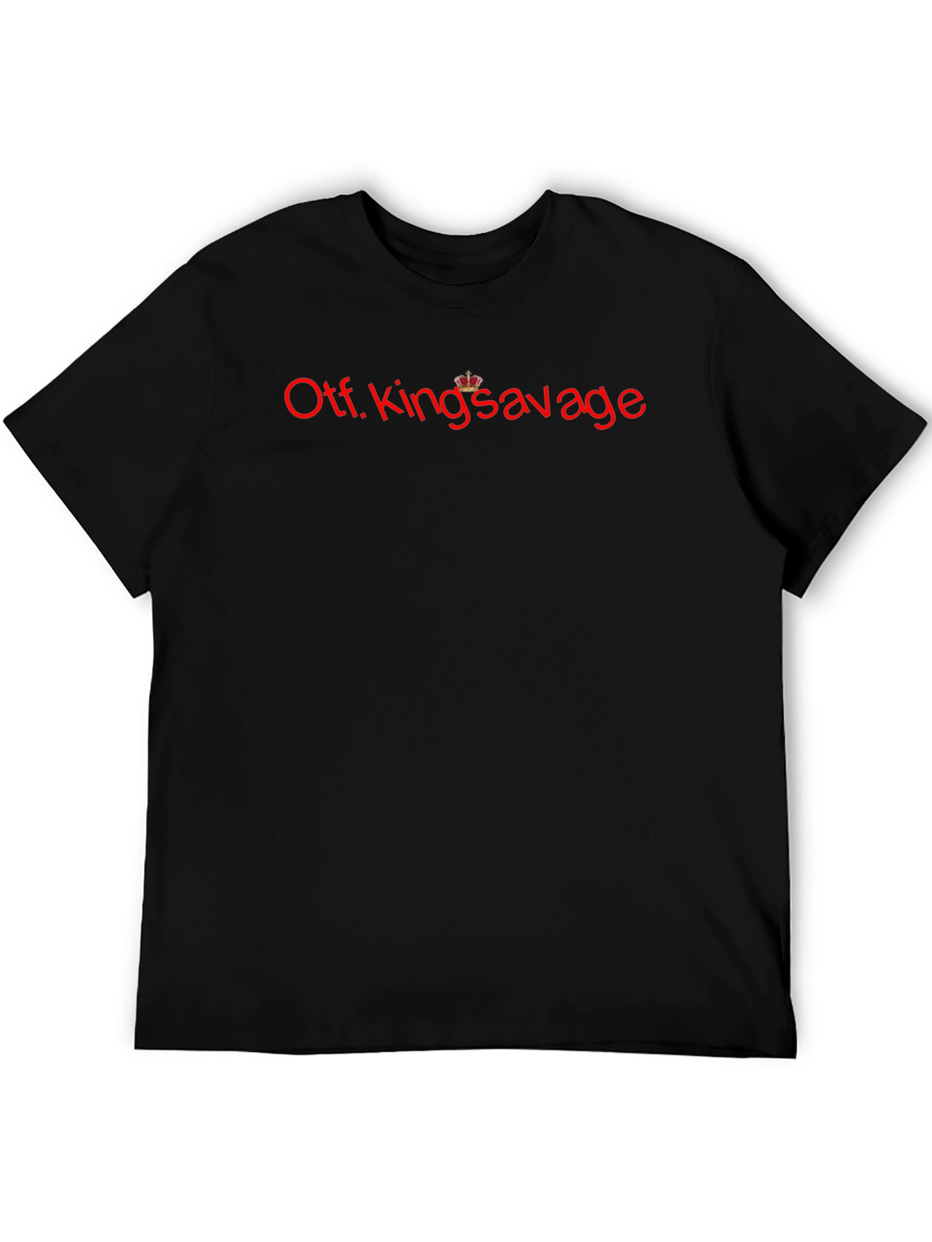 Otf. Kingsavage Graphic Tee - Black