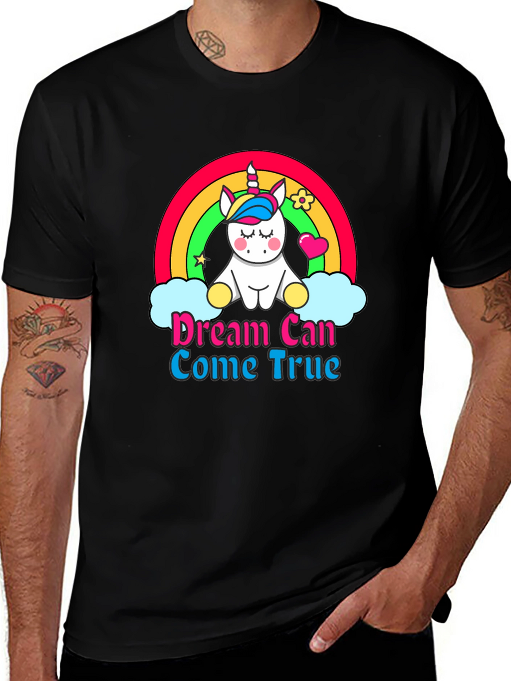 Dream Come True Unicorn Graphic Tee