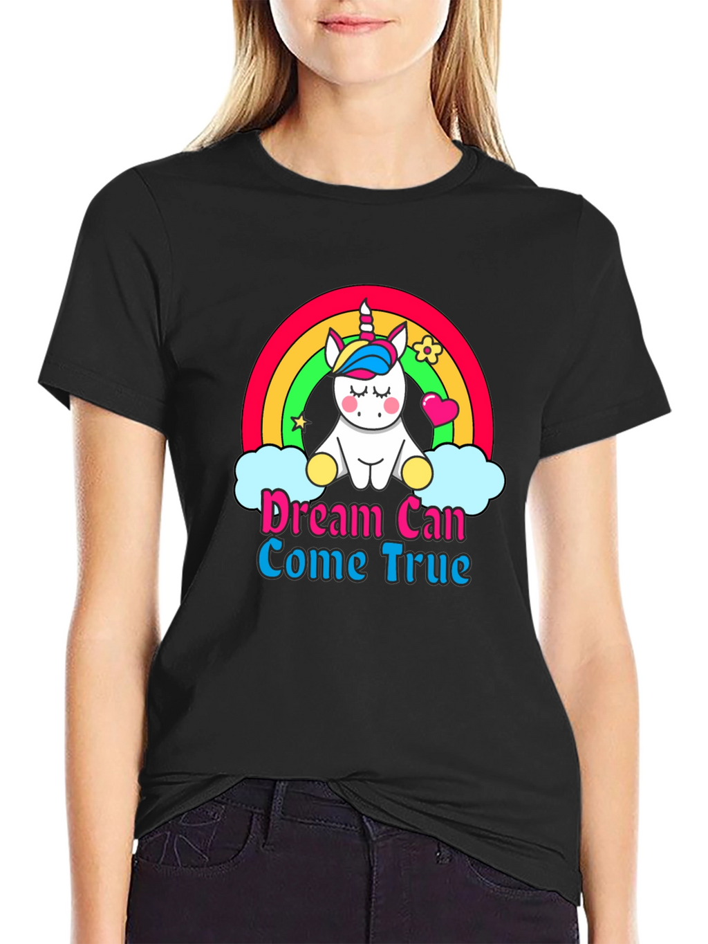 Dream Come True Unicorn Graphic Tee