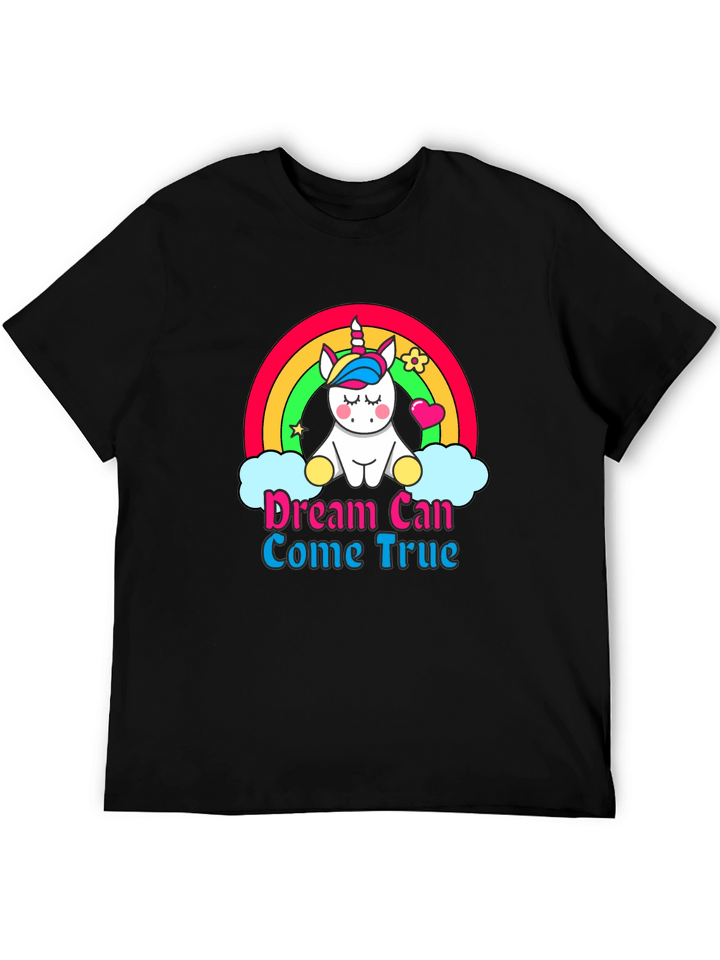 Dream Come True Unicorn Graphic Tee