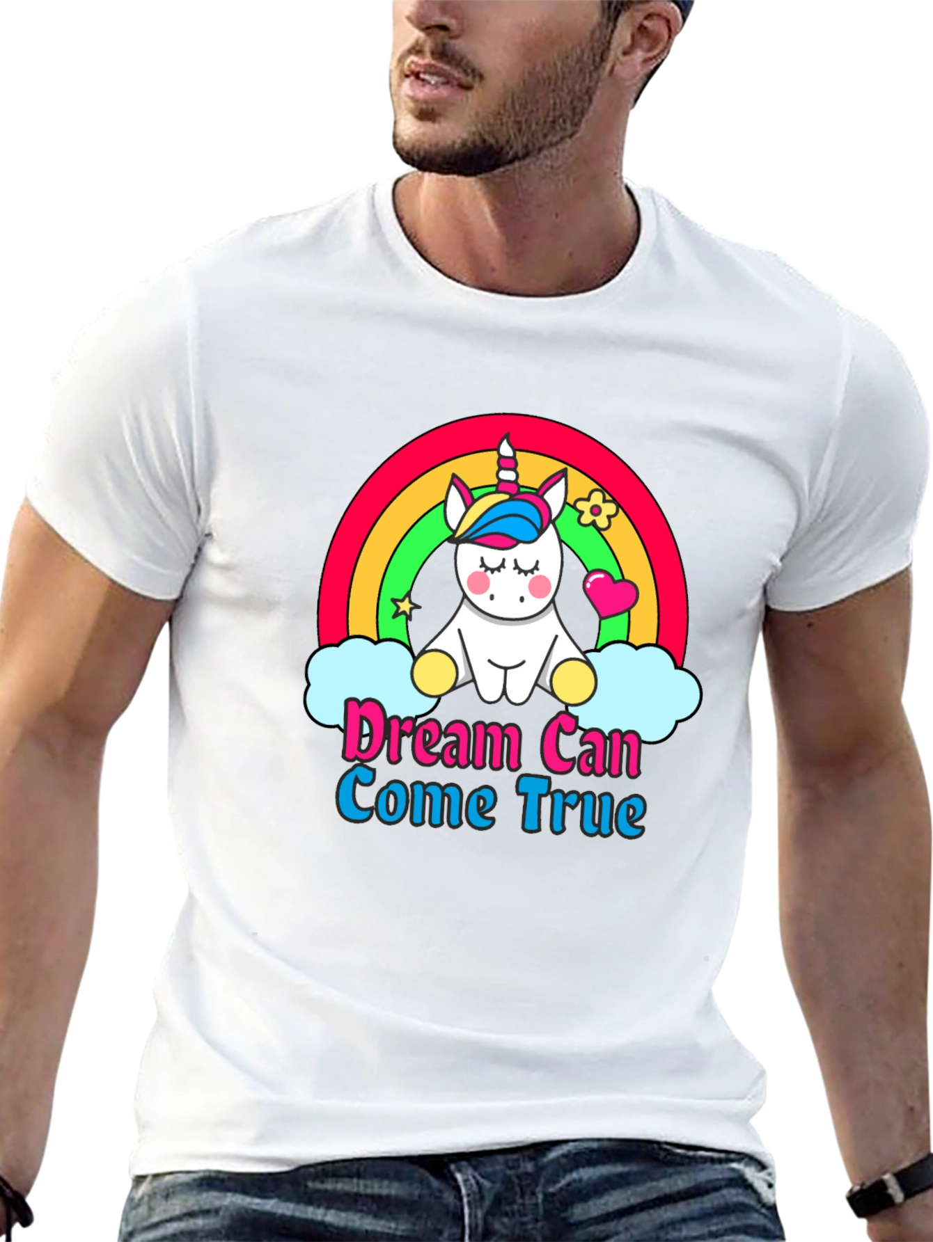 Dream Come True Unicorn Graphic Tee