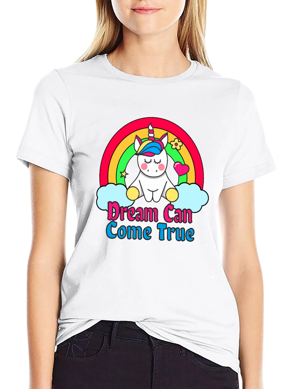 Dream Come True Unicorn Graphic Tee