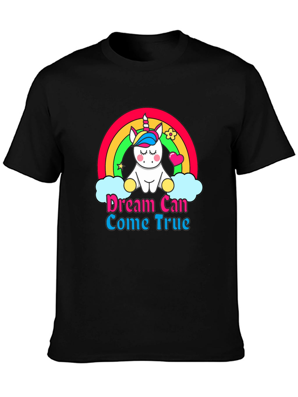 Dream Come True Unicorn Graphic Tee