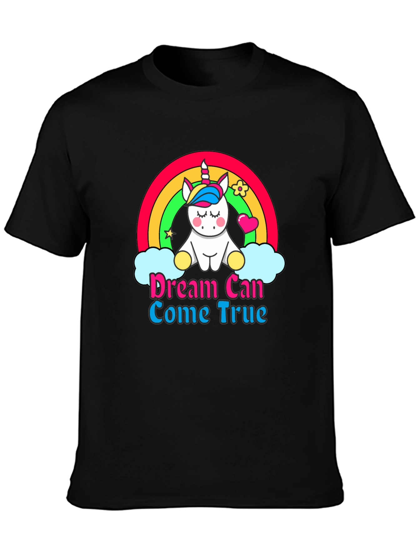 Dream Come True Unicorn Graphic Tee