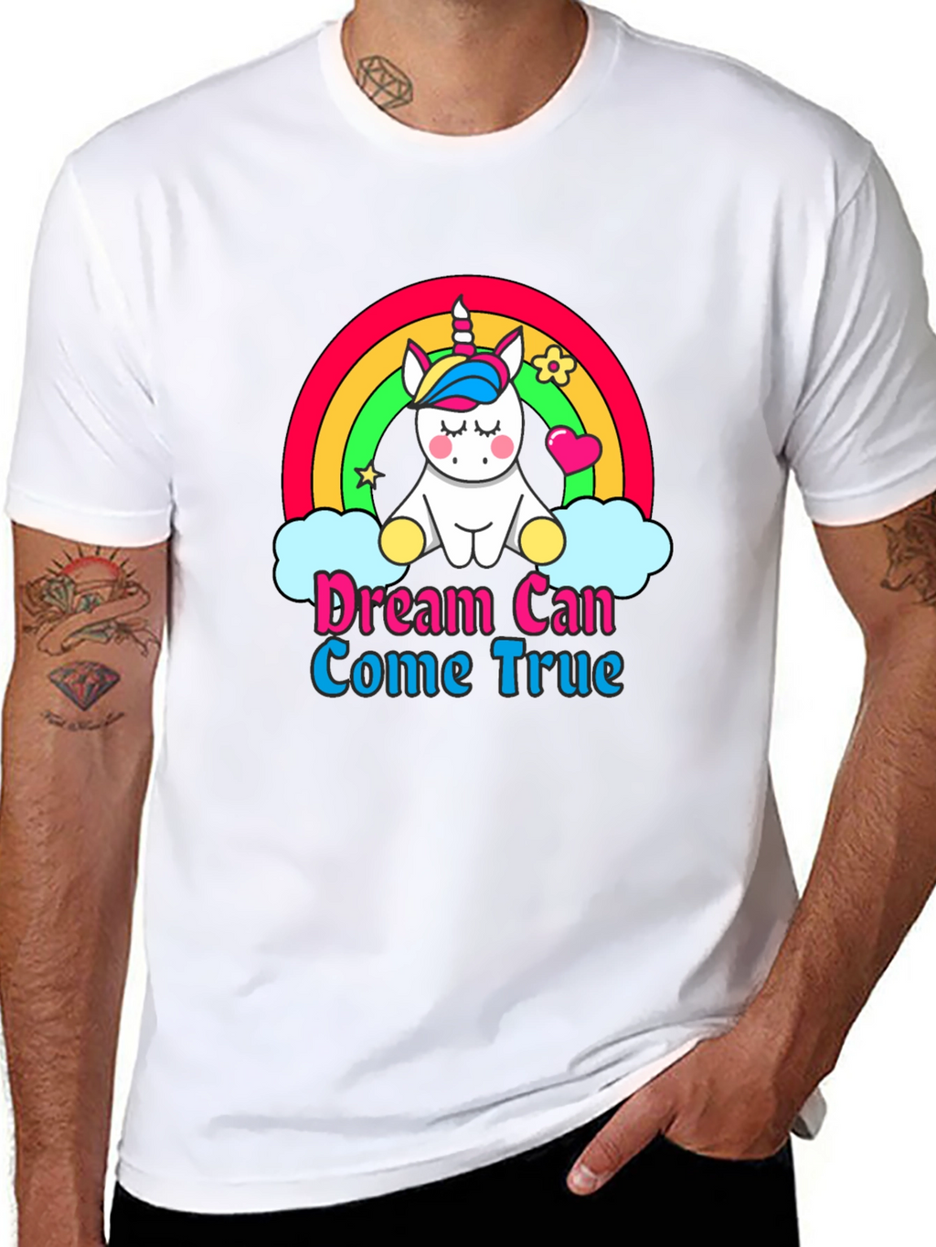 Dream Come True Unicorn Graphic Tee