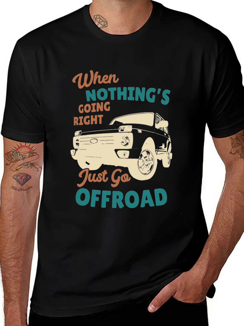 Offroad Adventure T-Shirt - When Nothings Going Right
