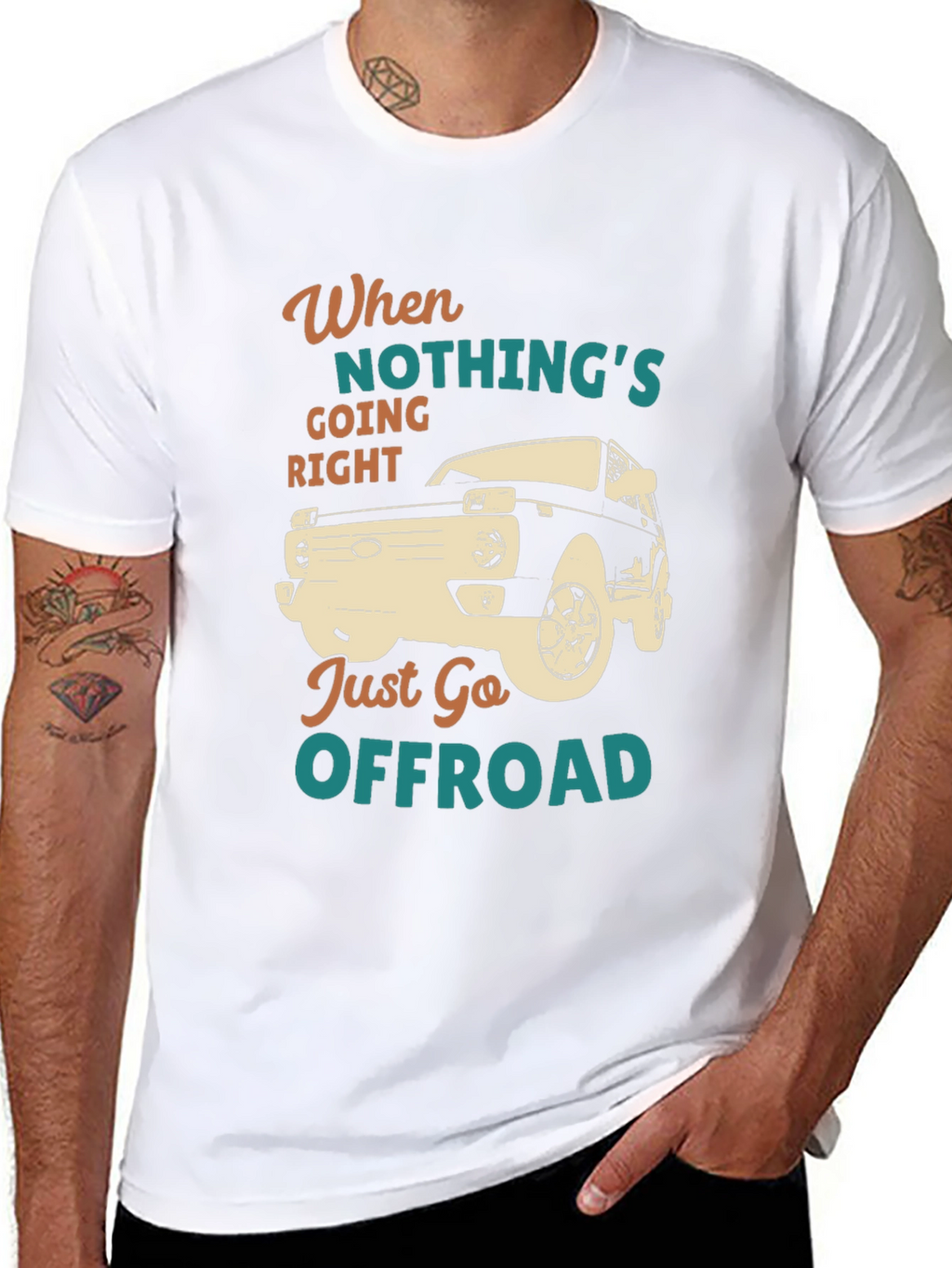 Offroad Adventure T-Shirt - When Nothings Going Right