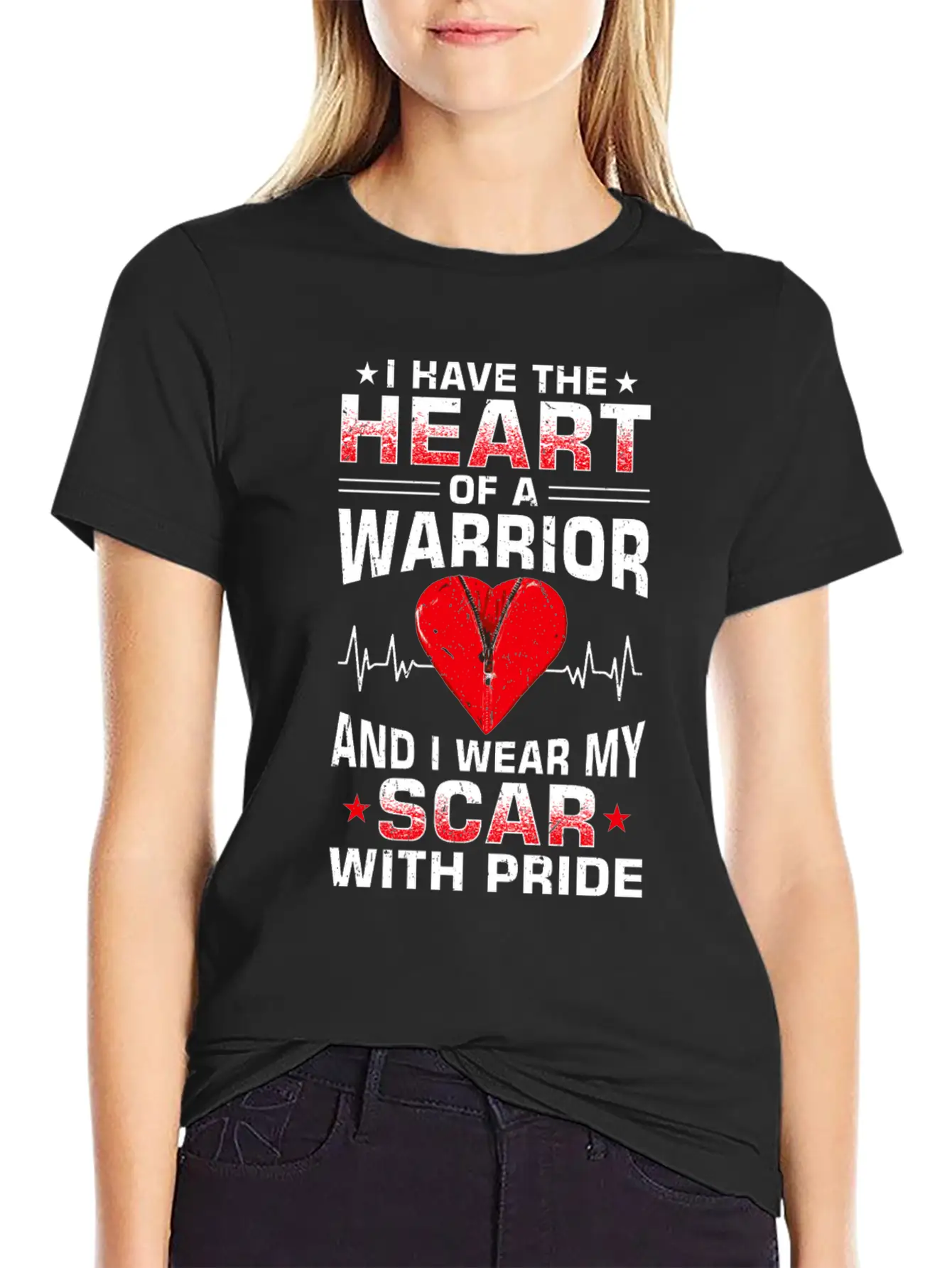 Bypass Recovery Open Heart Surgery Breathable Soft Cotton T-Shirt – Timeless Casual Look