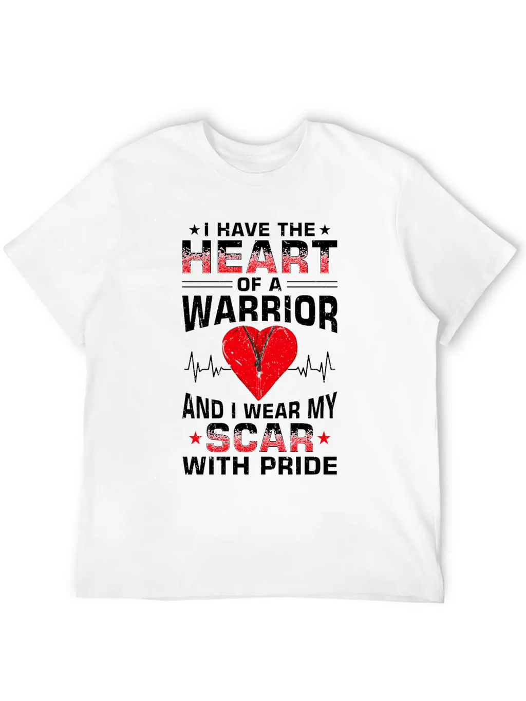 Bypass Recovery Open Heart Surgery Breathable Soft Cotton T-Shirt – Timeless Casual Look