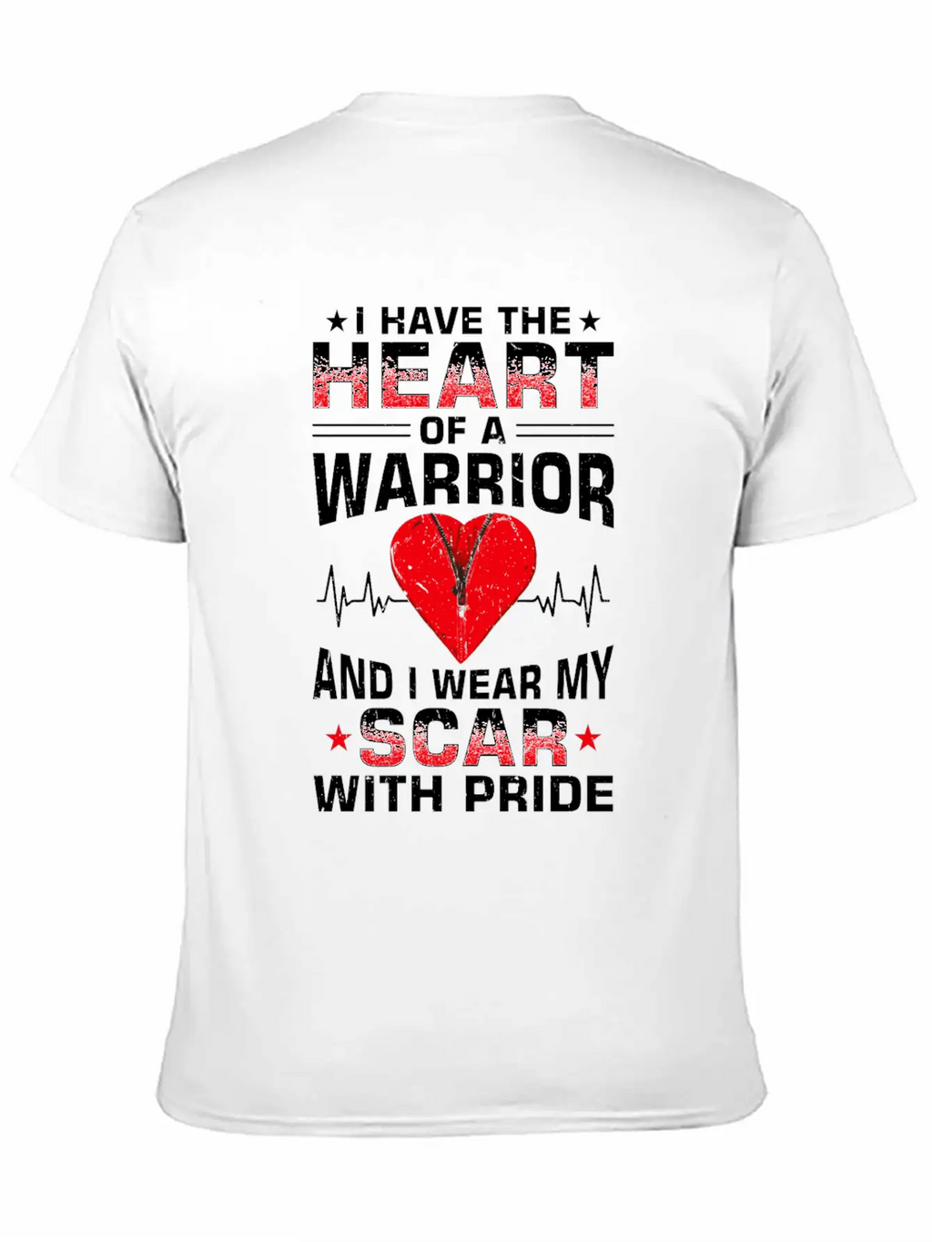 Bypass Recovery Open Heart Surgery Breathable Soft Cotton T-Shirt – Timeless Casual Look