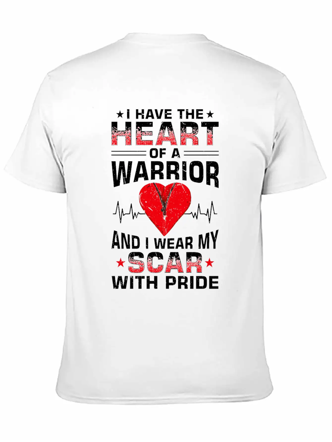 Bypass Recovery Open Heart Surgery Breathable Soft Cotton T-Shirt – Timeless Casual Look