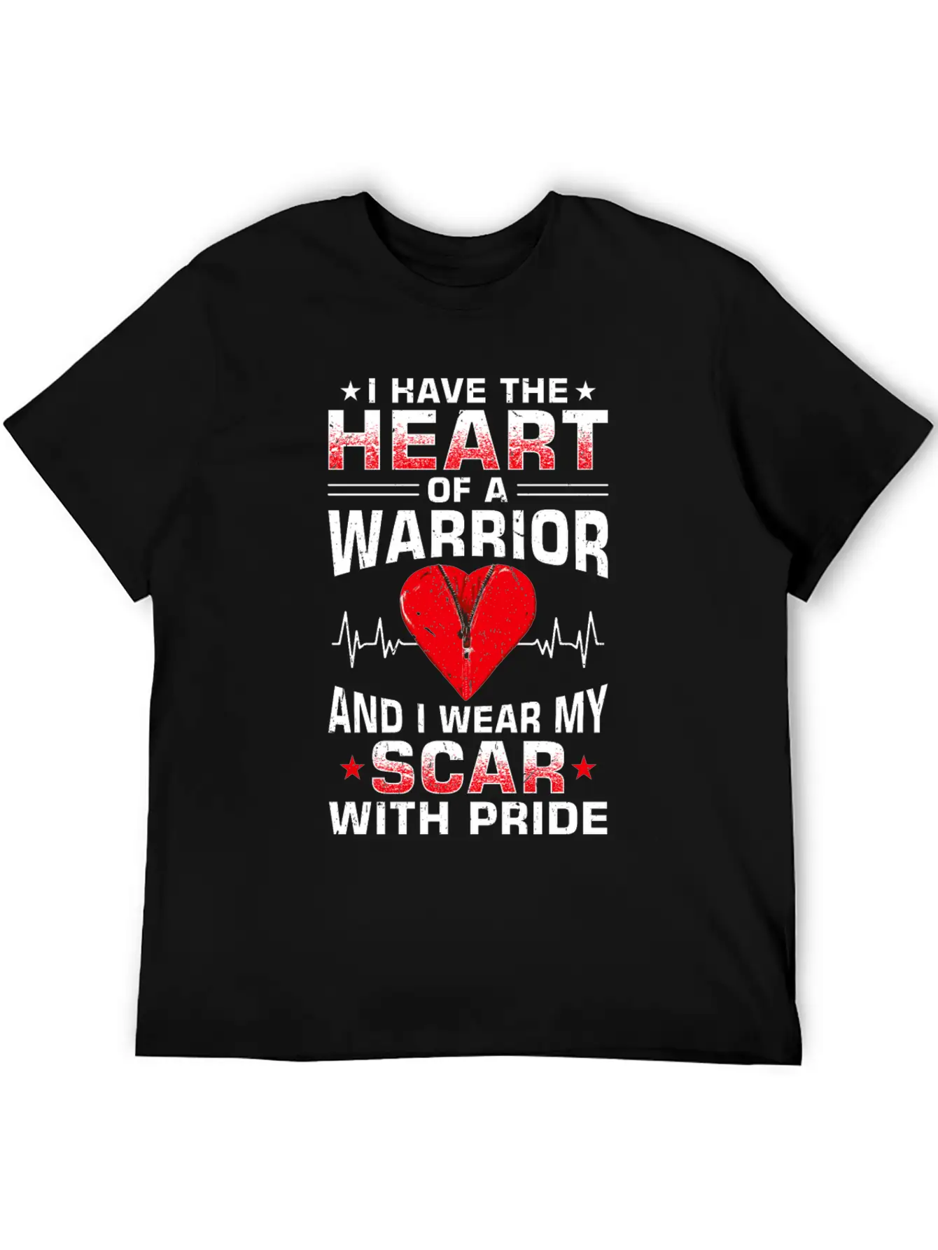 Bypass Recovery Open Heart Surgery Breathable Soft Cotton T-Shirt – Timeless Casual Look
