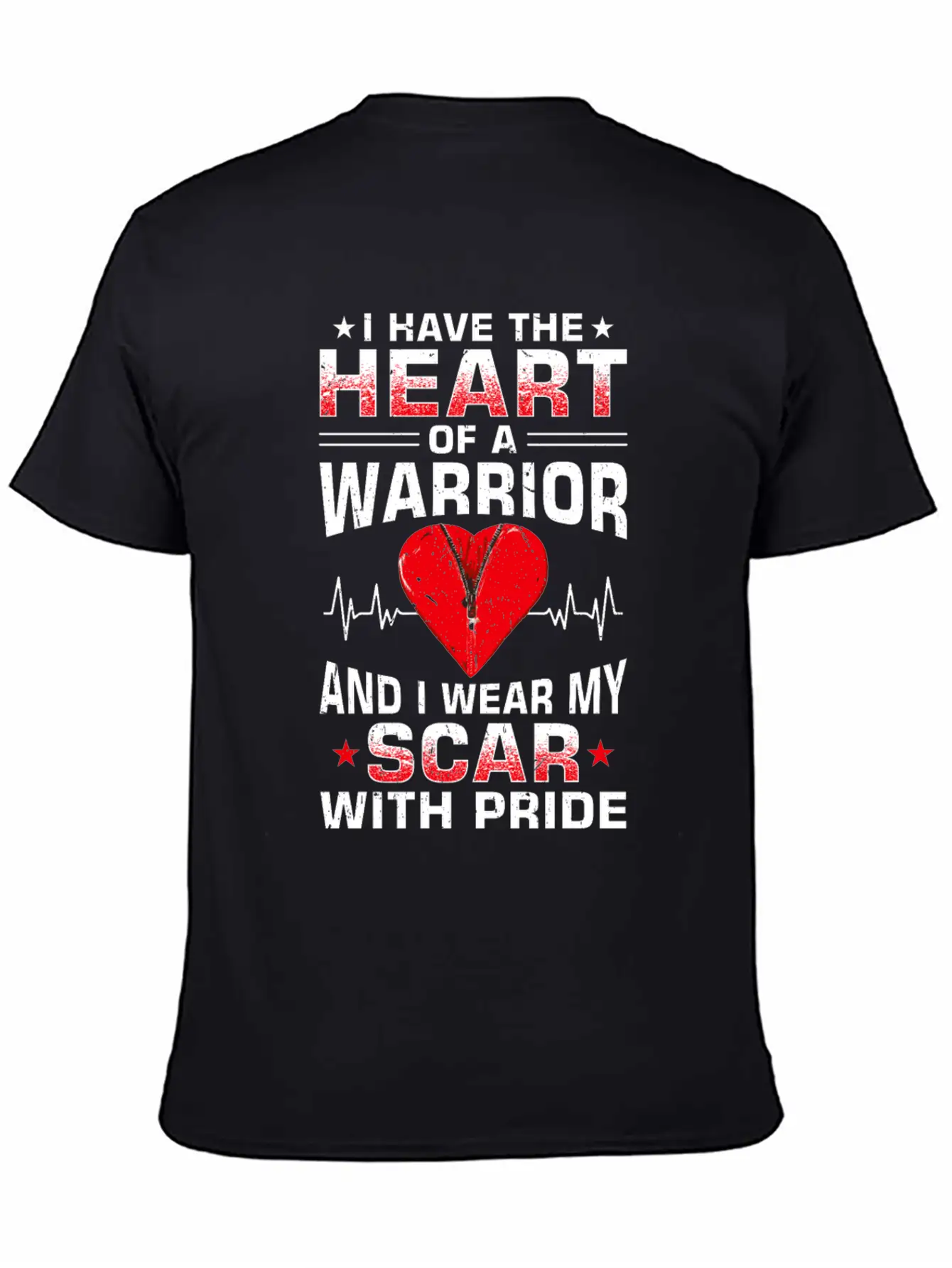 Bypass Recovery Open Heart Surgery Breathable Soft Cotton T-Shirt – Timeless Casual Look