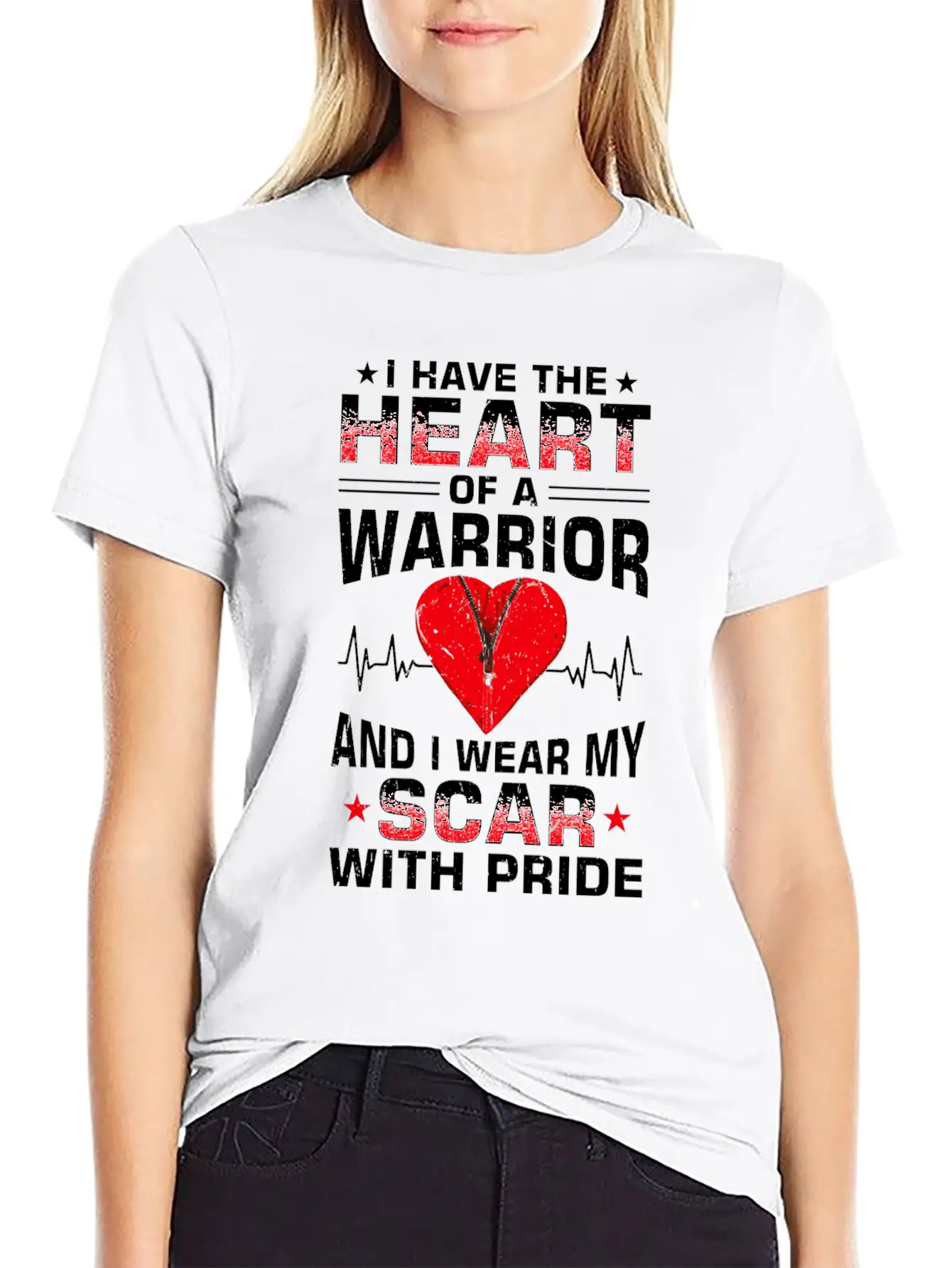 Bypass Recovery Open Heart Surgery Breathable Soft Cotton T-Shirt – Timeless Casual Look
