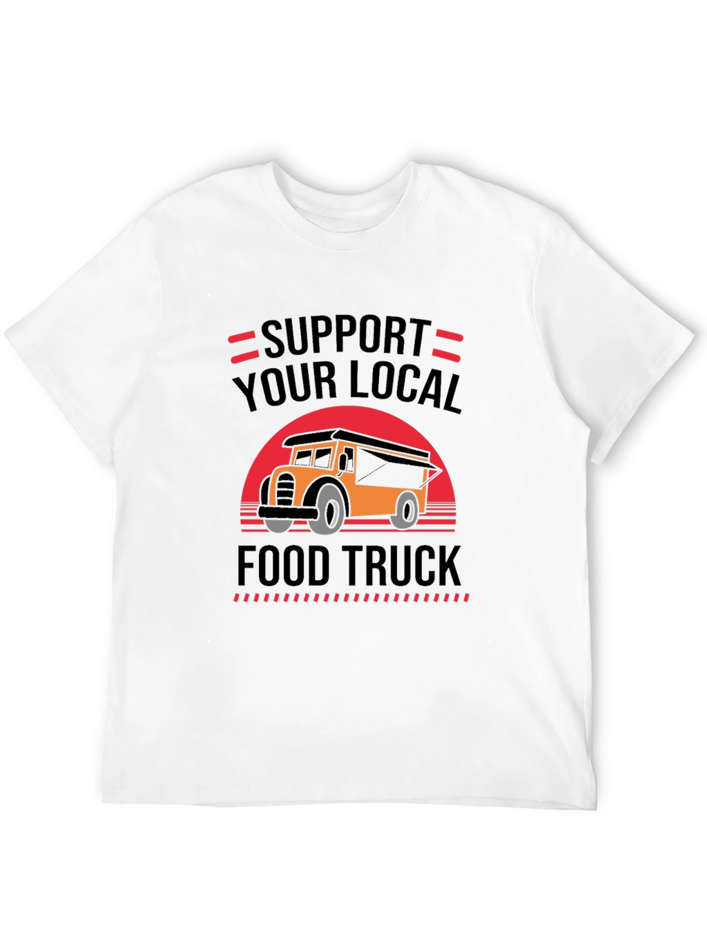 Support Your Local Food Truck Graphic Tee