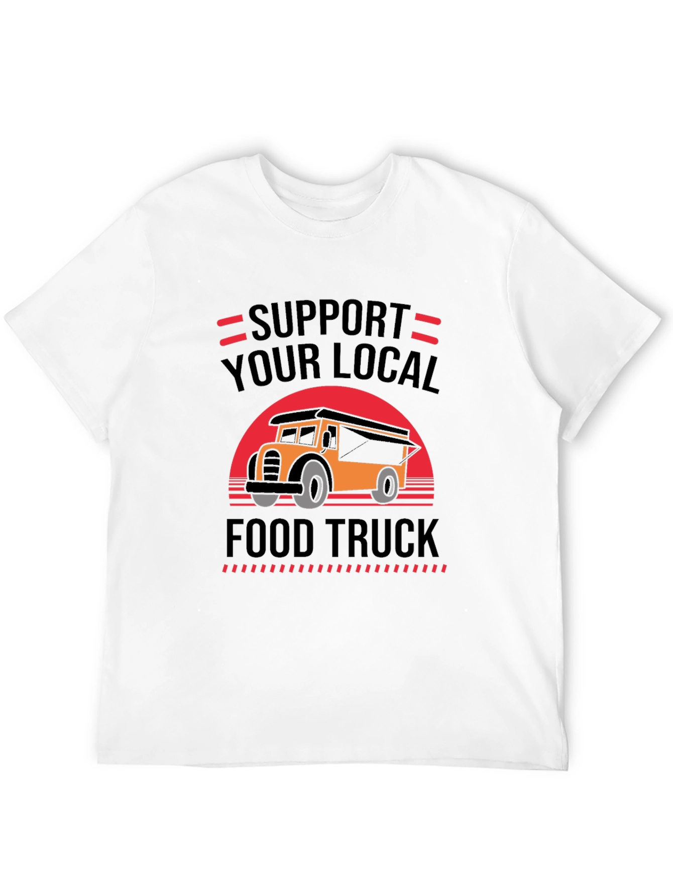 Support Your Local Food Truck Graphic Tee