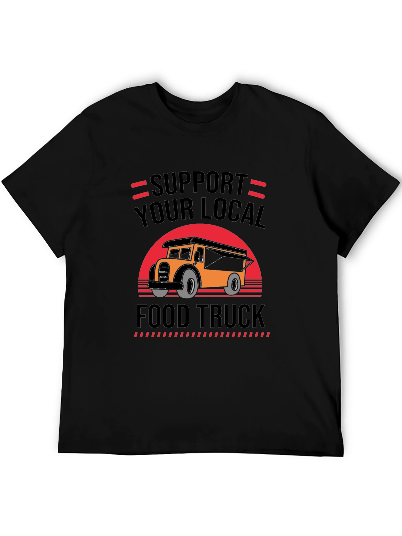 Support Your Local Food Truck Graphic Tee