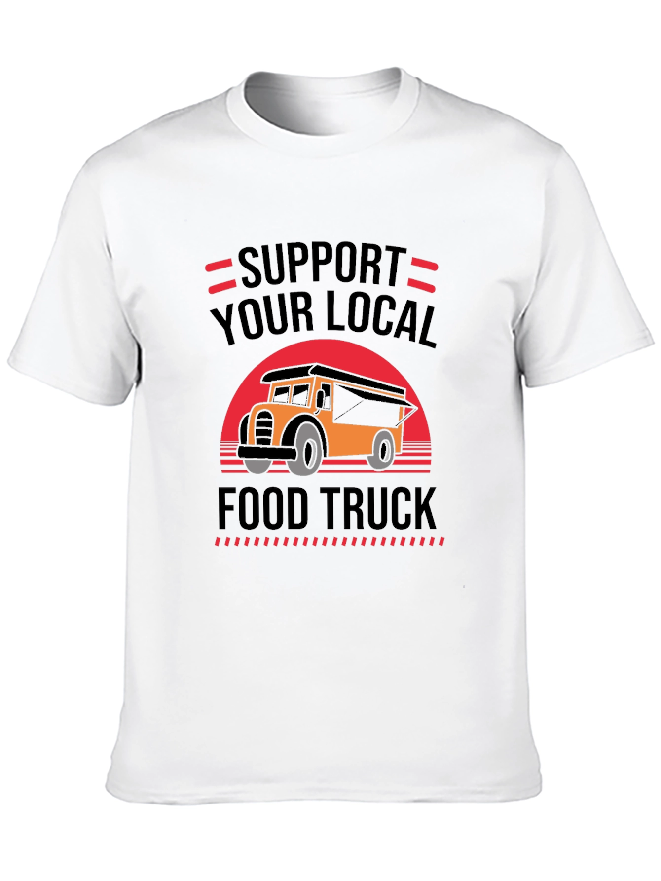 Support Your Local Food Truck Graphic Tee