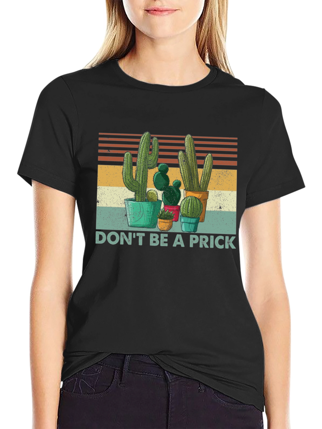 Cactus Graphic Tee - Dont Be A Prick T-Shirt