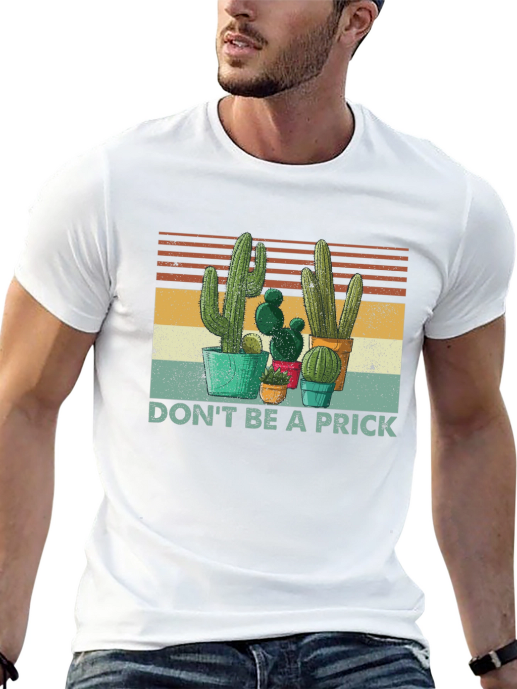 Cactus Graphic Tee - Dont Be A Prick T-Shirt