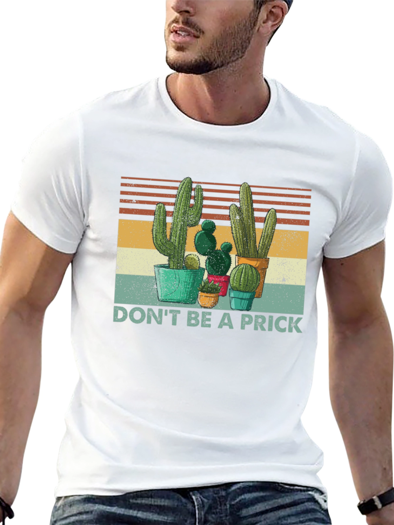 Cactus Graphic Tee - Dont Be A Prick T-Shirt