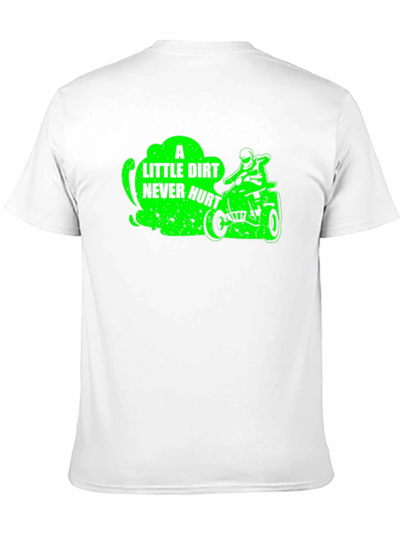 Dirt Bike Rider T-Shirt - A Little Dirt Never Hurt