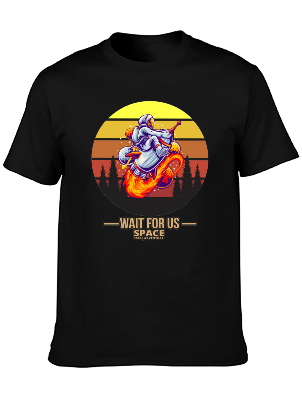 Retro Astronaut Adventure T-Shirt