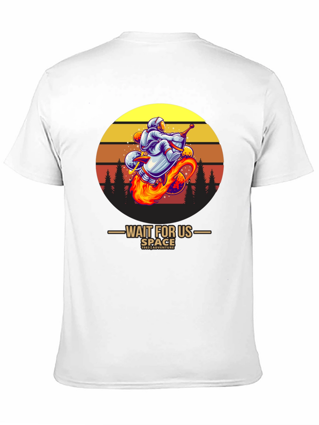 Retro Astronaut Adventure T-Shirt