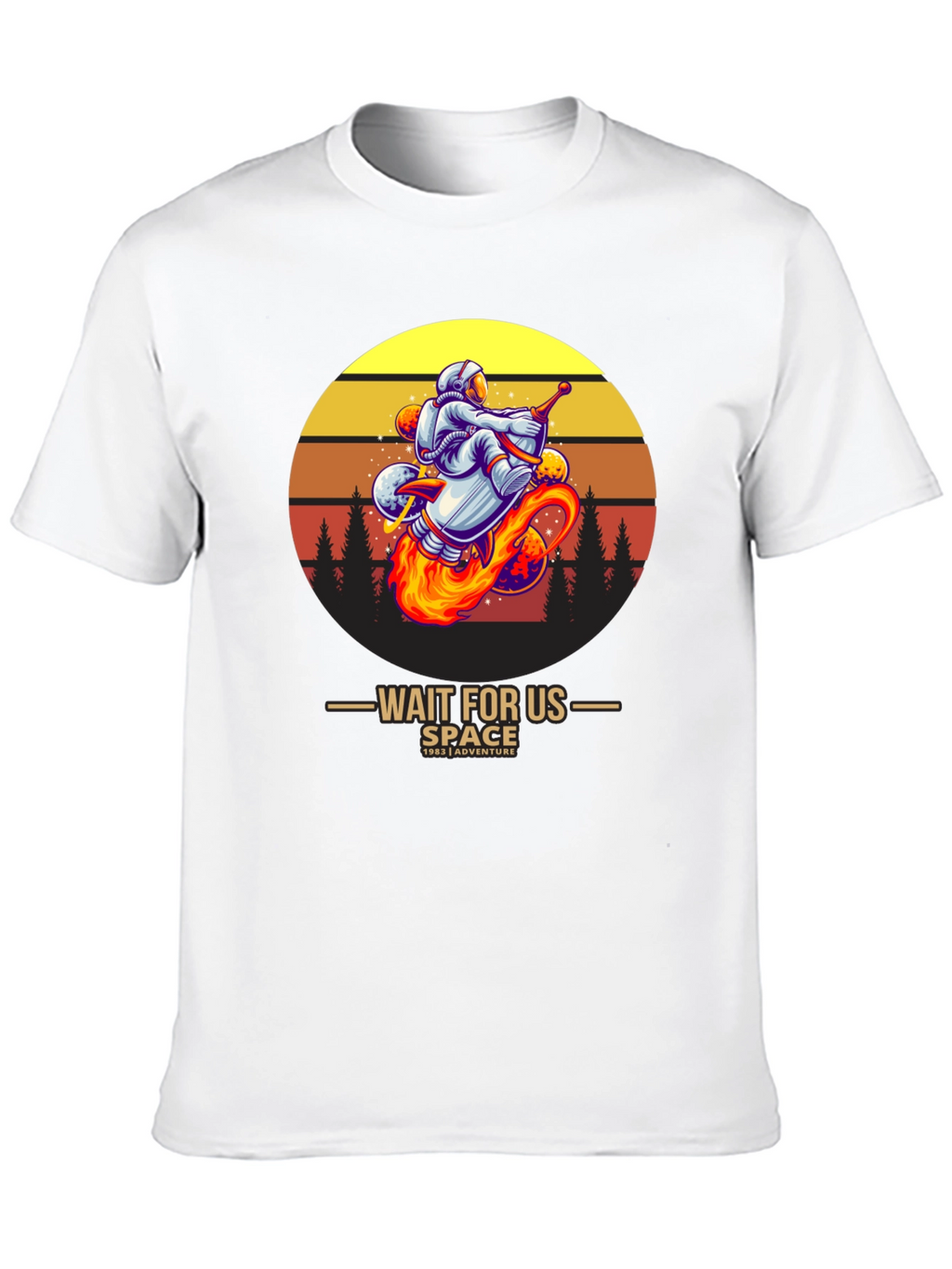 Retro Astronaut Adventure T-Shirt