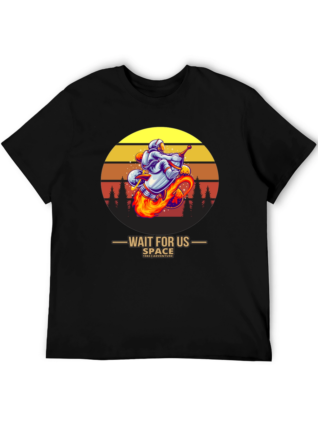 Retro Astronaut Adventure T-Shirt