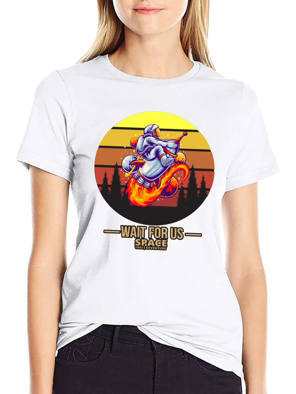 Retro Astronaut Adventure T-Shirt