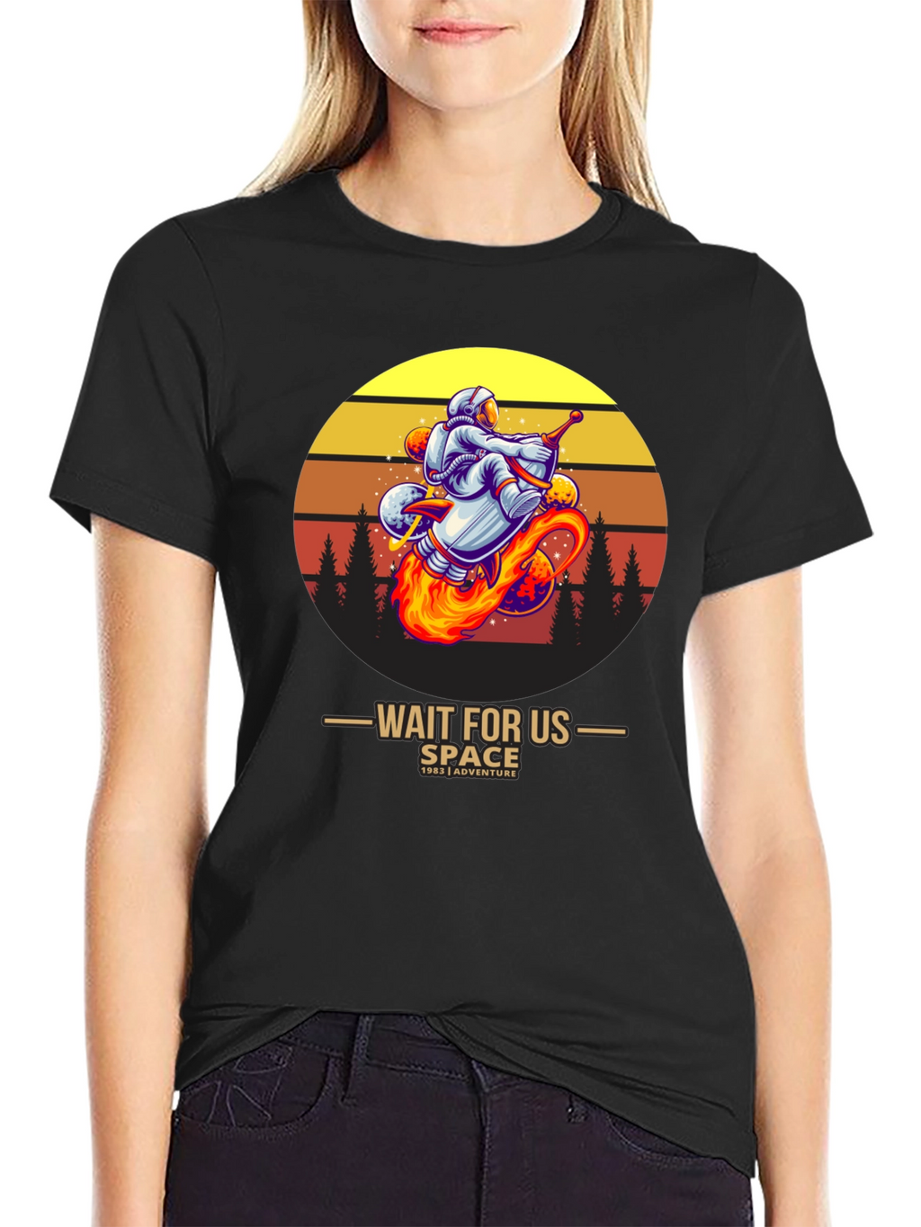Retro Astronaut Adventure T-Shirt