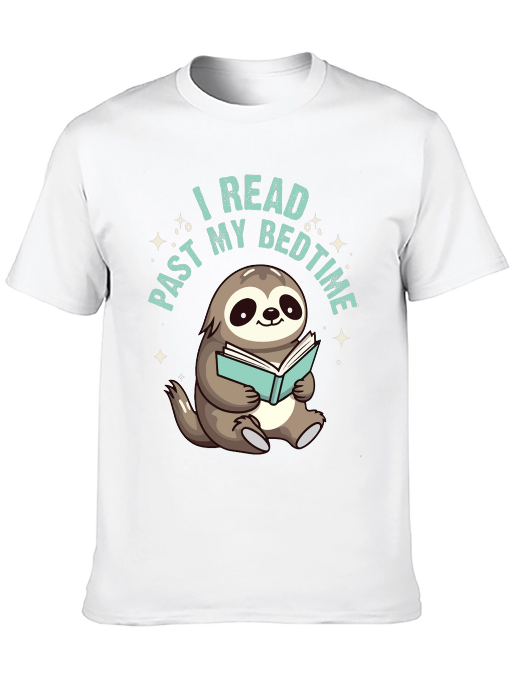 I Read Past My Bedtime Sloth T-Shirt
