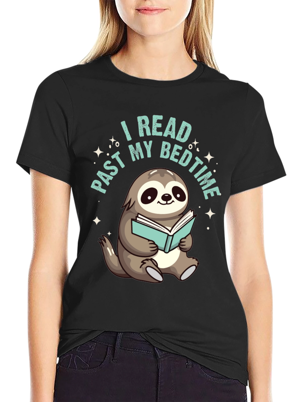 I Read Past My Bedtime Sloth T-Shirt