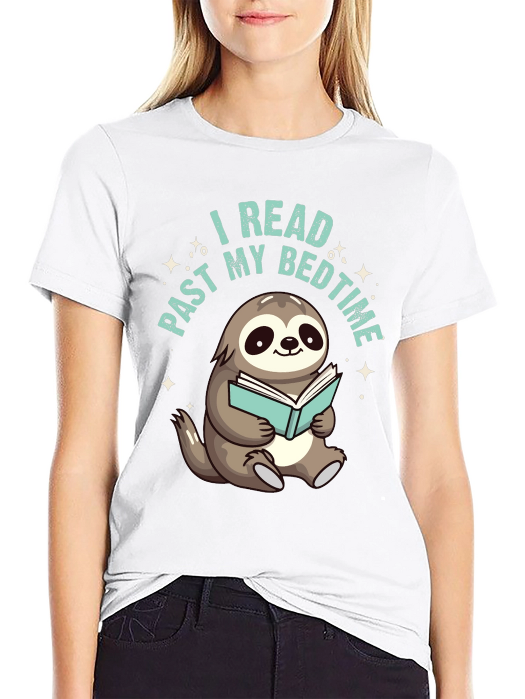 I Read Past My Bedtime Sloth T-Shirt