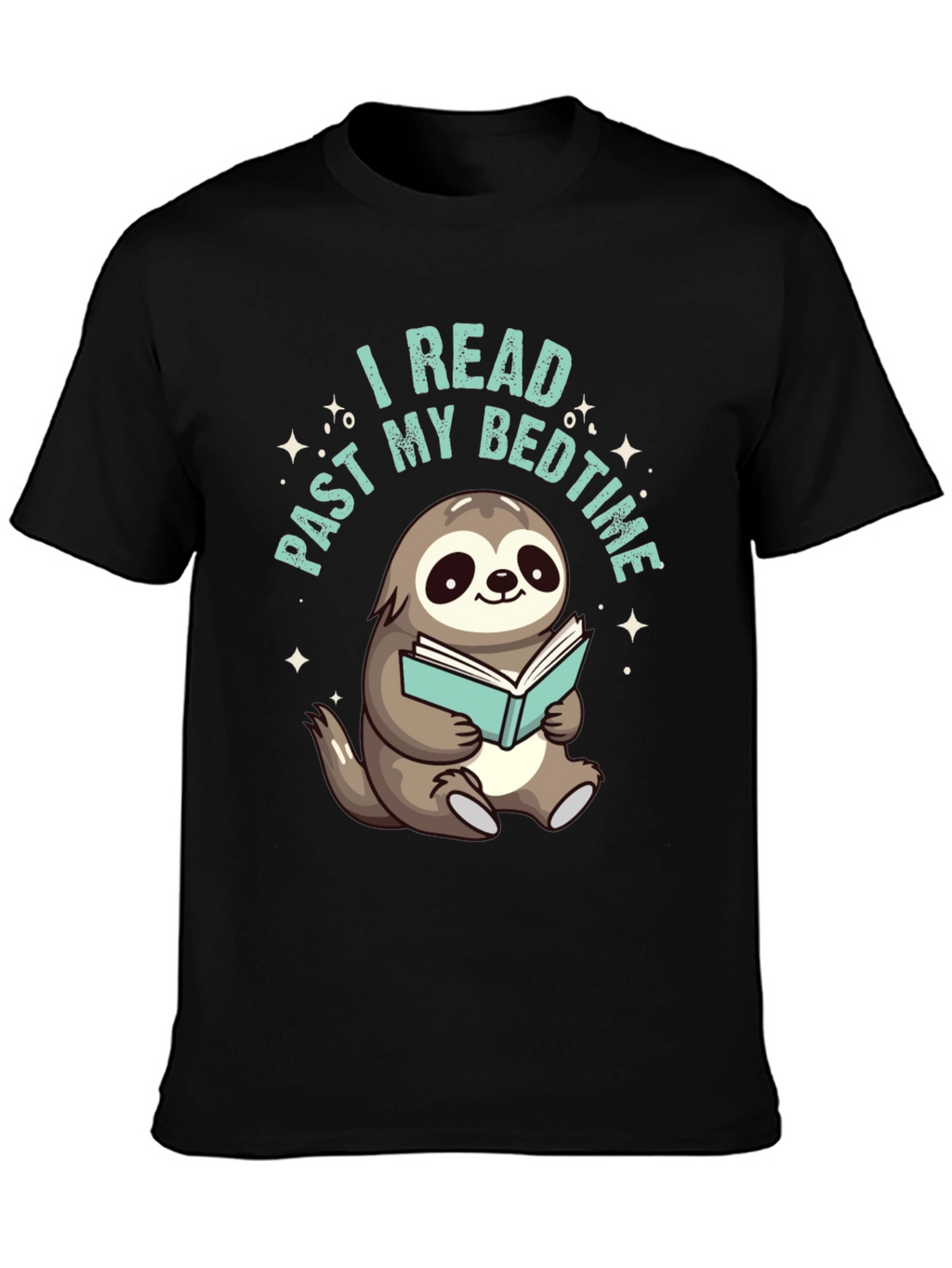 I Read Past My Bedtime Sloth T-Shirt