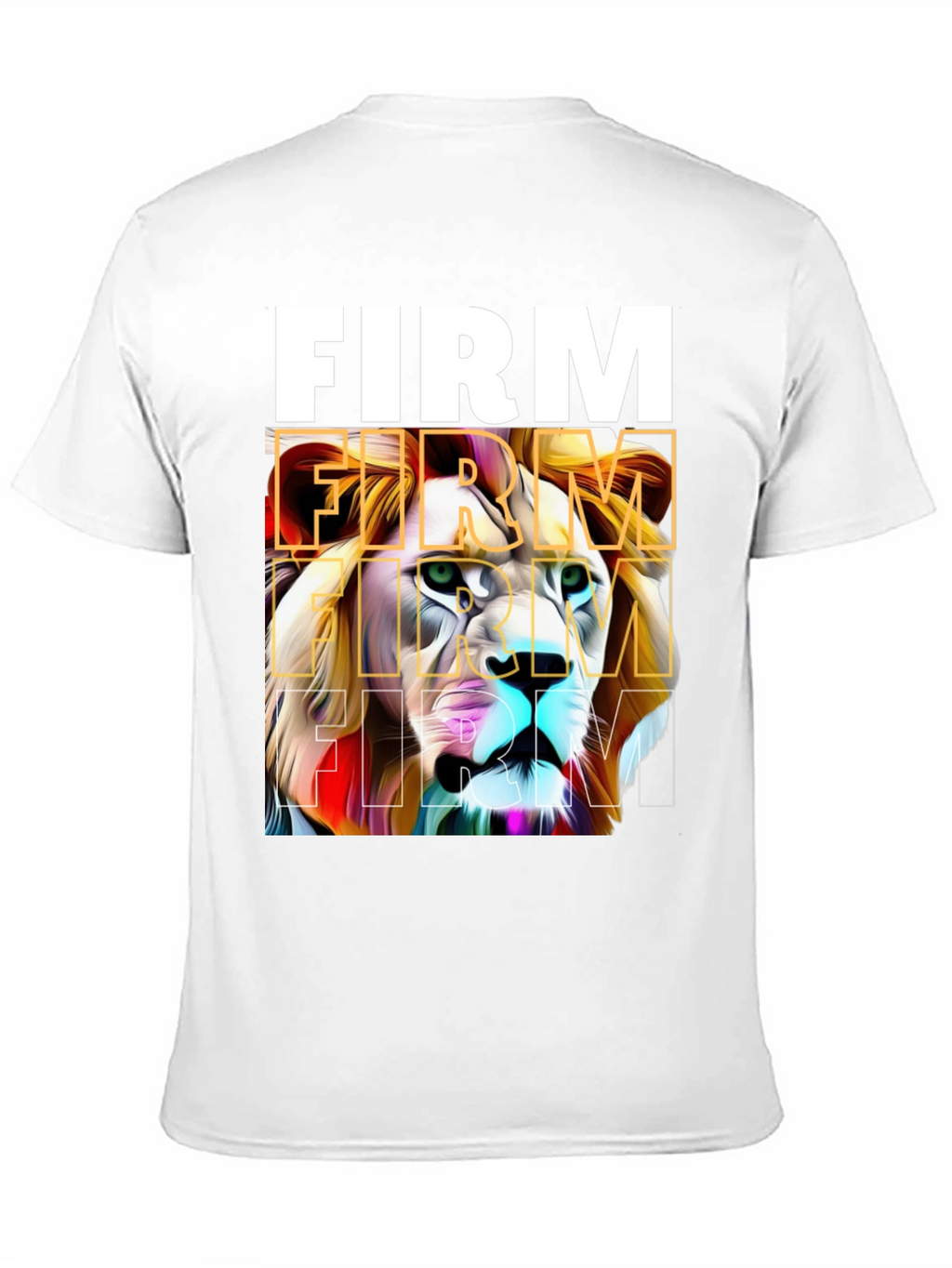 FIRM Lion Graphic Tee - Bold Streetwear