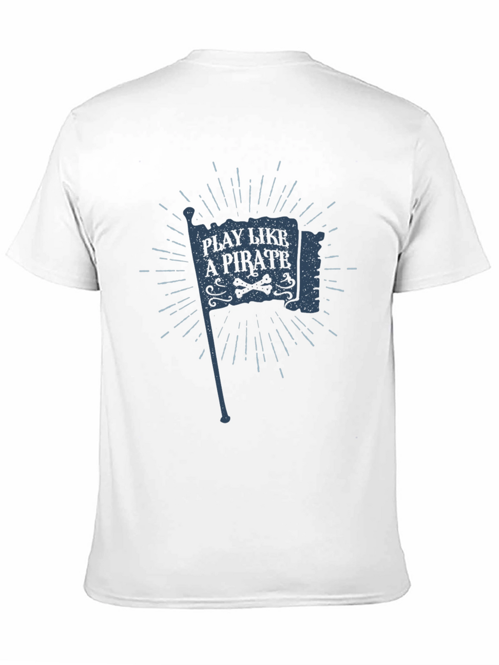 Play Like a Pirate Black T-Shirt