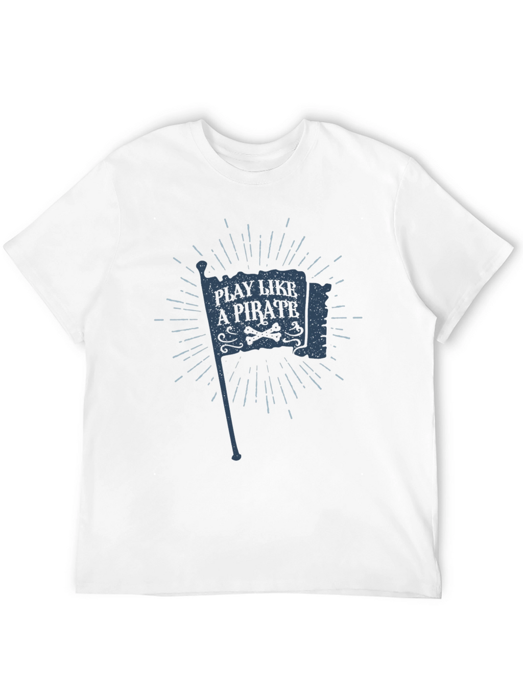 Play Like a Pirate Black T-Shirt