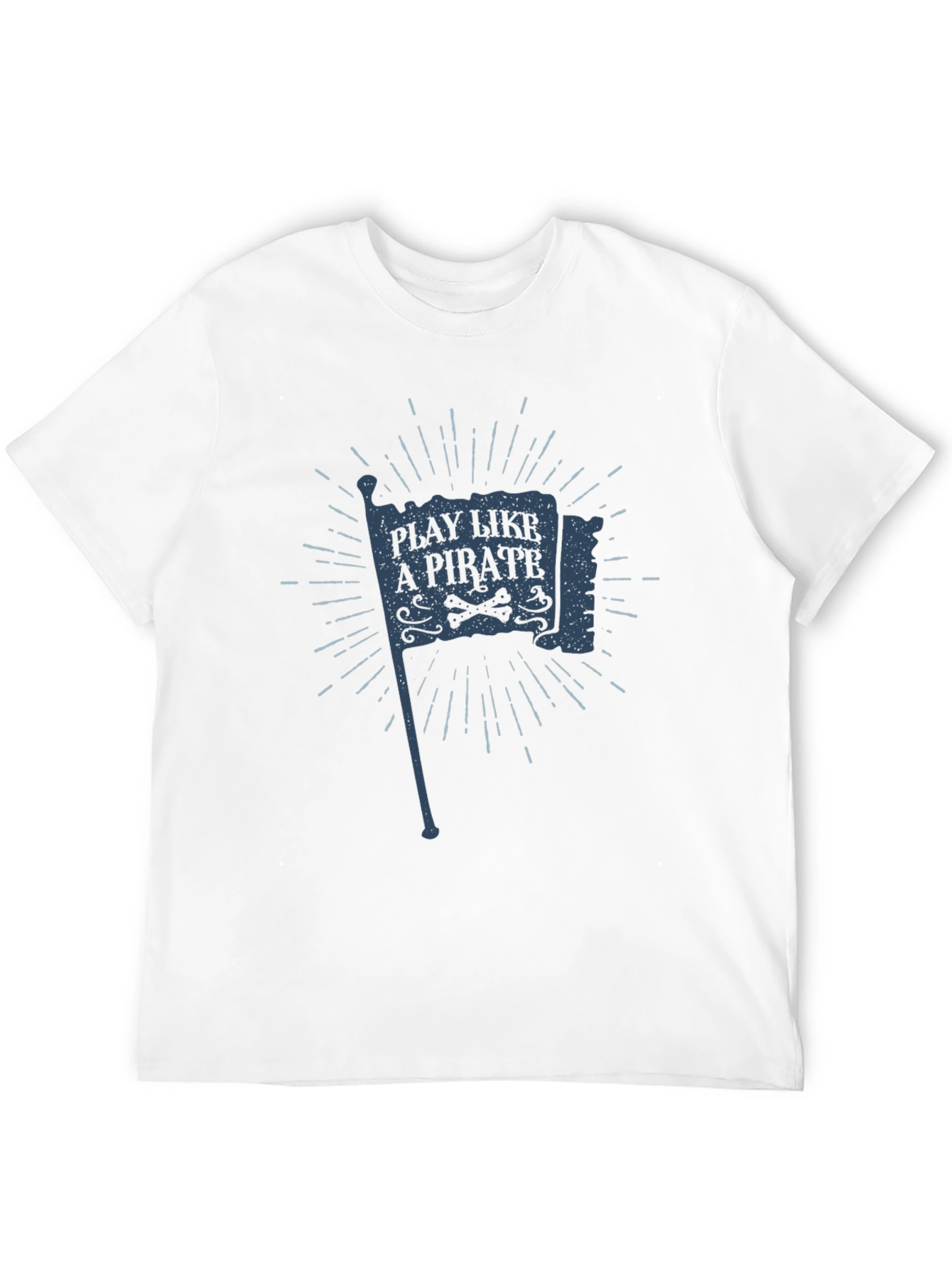 Play Like a Pirate Black T-Shirt